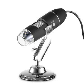 

1PC 8 LED Digital USB Microscope Mega Pixels 1000X Magnifier Electronic Stereo USB Endoscope Camera Magnifier+Stand Device