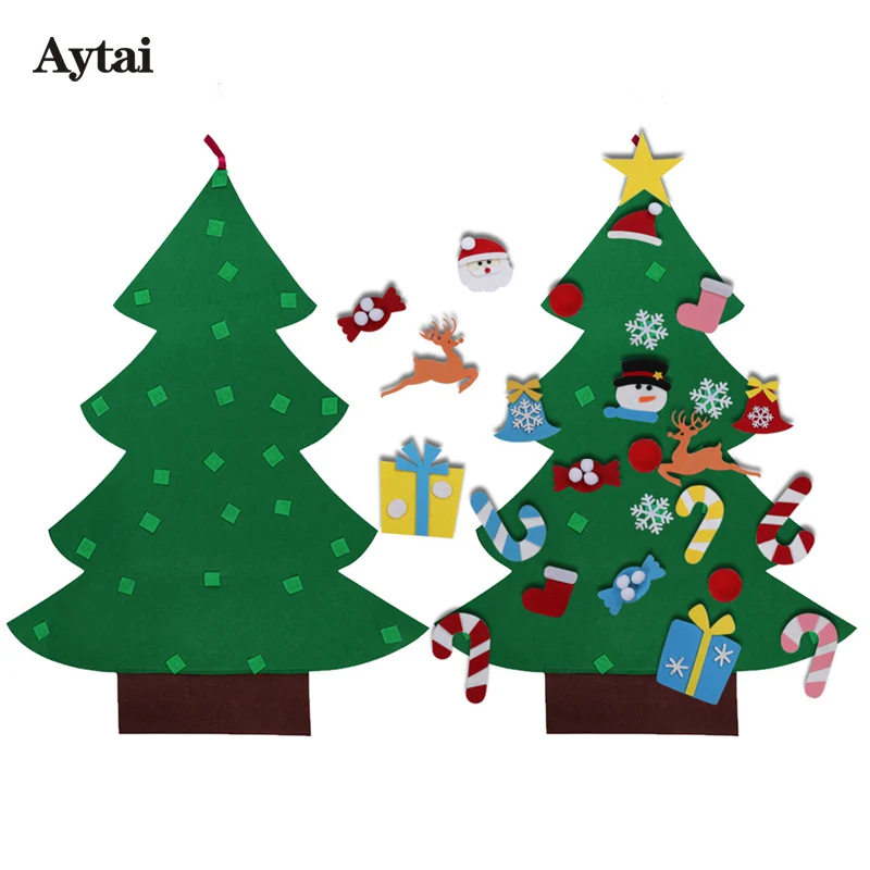 new year tree diy aytai new year diy felt tree for kid s gift 37 5 new year tree diy aytai new year diy felt tree for kid s gift 37 5