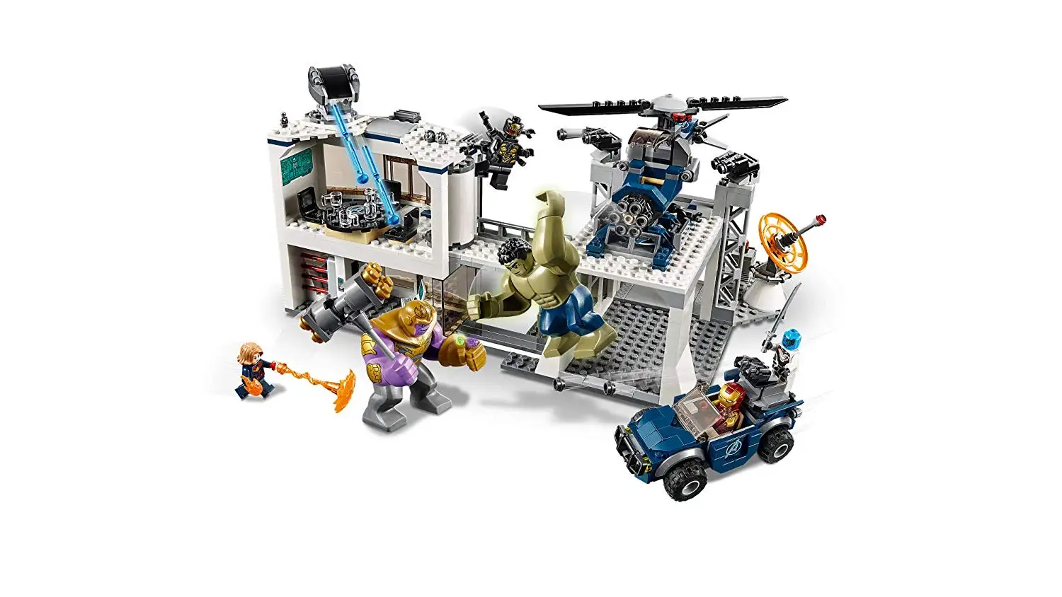 Marvel Avengers Endgame Compound Battle Building Kit Block Toys compatible with Legoings 76131