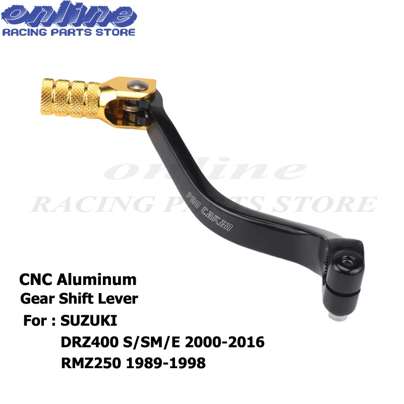 CNC Aluminum Billet Gear Shifter Shift Lever For SUZUKI DRZ400 S/SM/E