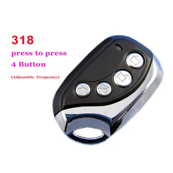 

Auto remote control retrofit 318 Model 4 button press to press remote control adjustable frequency 10pcs/lot Free Shipping