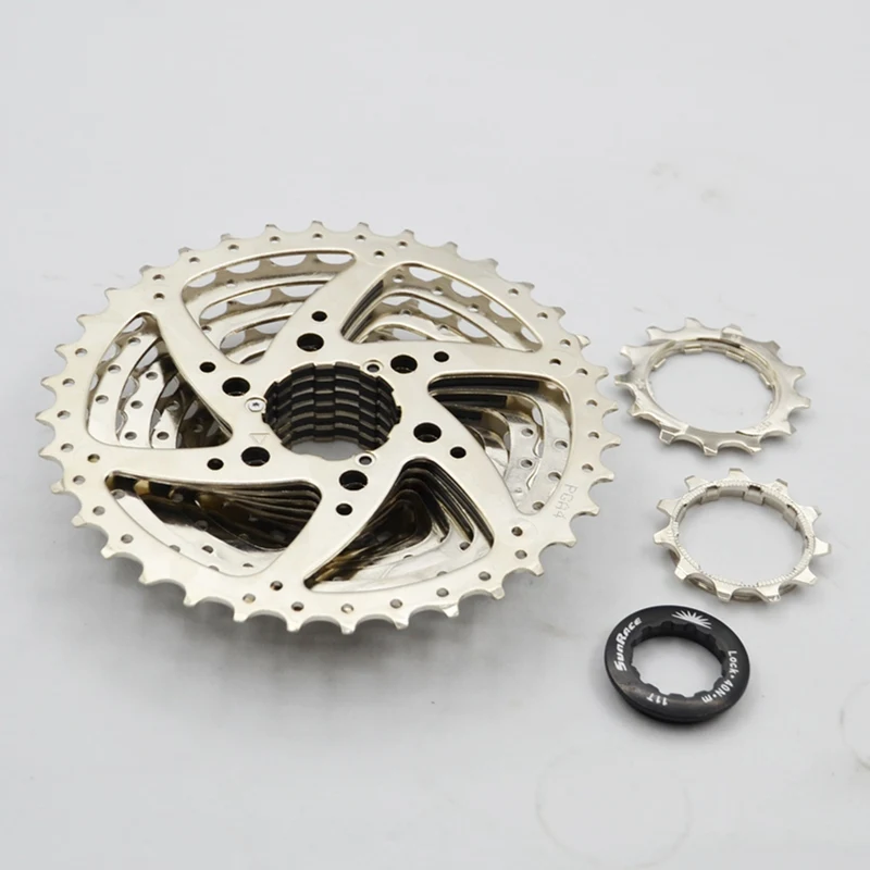 Sunracing, 9 скоростей, кассета, велосипед, freewheel, горный велосипед, 11-40 т, звездочки, велосипед, 9 скоростей, freewheel, звездочка MTB cog, 40 т, 425 г, черный