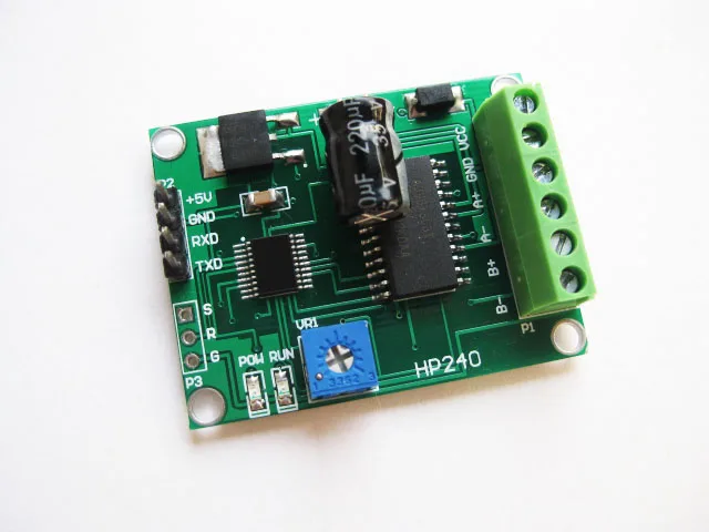 

Управление приводом шагового двигателя 750mA ток 7-25VDC