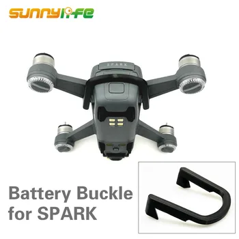 

DJI Spark Battery Buckle 3D Printed Protector Flight Protective Guard Anti separation Drone body Battery Fixed Holder Free ship