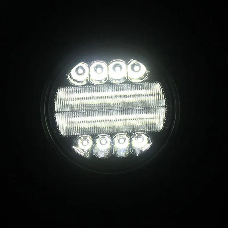 30 Вт 10-светодио дный 30 DC Светодиодный прожектор рабочий свет бар с Halo Кольцо Offroad дальнего света замена лампы для джип грузовик внедорожник