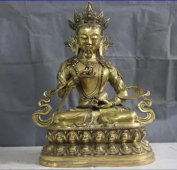 

copper Bronze gild Kwan-yin Vajrasattva Bodhisattva Buddha GuanYin Statue