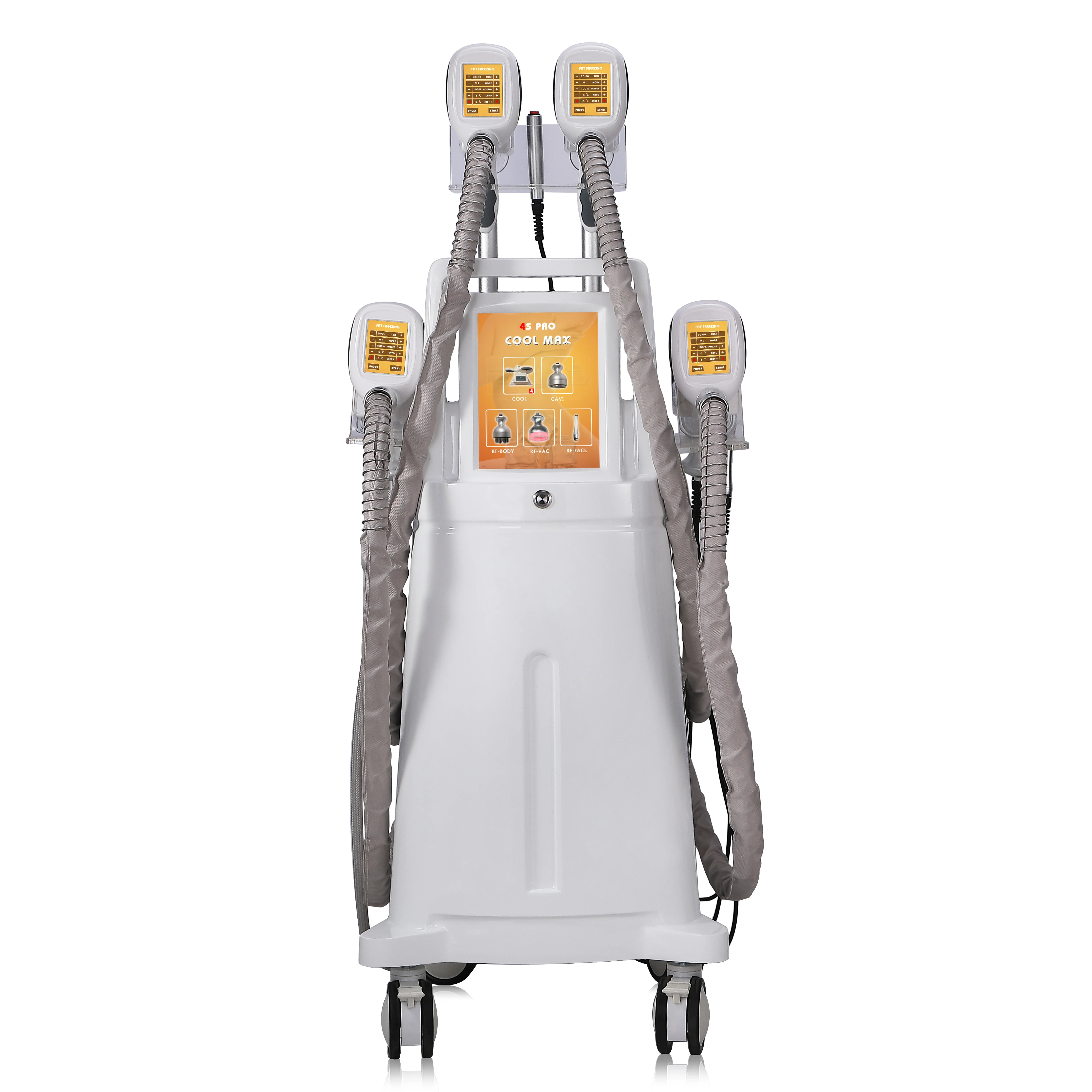 

5 in 1 multifunction vacuum RF lipo laser portable cryolipolysis/40KHZ cavitation body shape Cryolipolysis fat freeze slimming