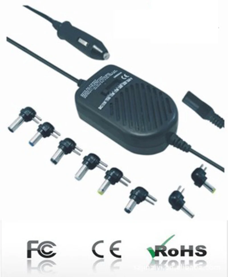 

80W notebook power adapter 15V-24V car universal charger Switching power supply