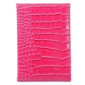 

FGGS-PU Leather Protective Cover Travel Case Protective Case passport holder, pink