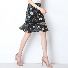 AmberHeard Лето корейский Горячий Женский рыбий хвост юбка сексуальная высокая талия обёрточная бумага юбка юбки средней длины для женская одежда плюс размер