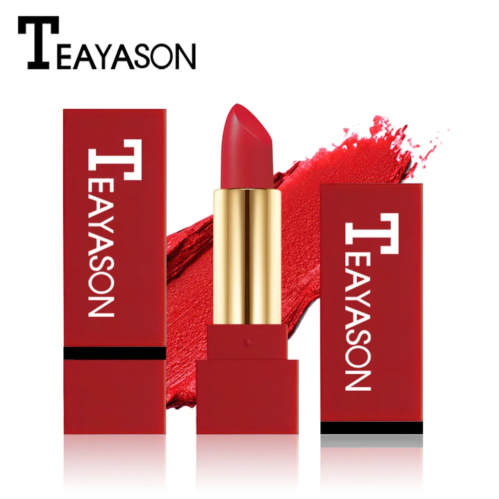 

12 Shade Nude Color Matte Lipstick Waterproof Pigment Brown Nude Long Lasting Lipstick Matte Makeup batom matte Maquillajes G521