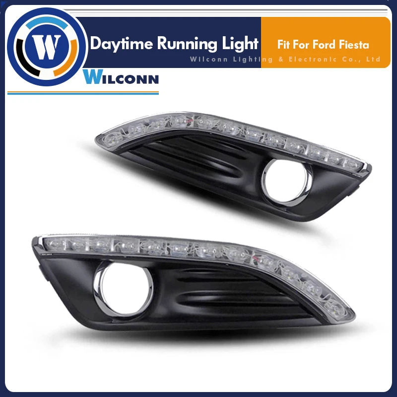 LED Daytime Running Light Fog Lamp Rim 