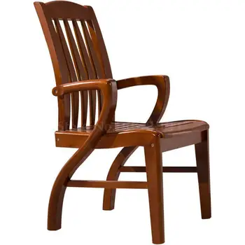 

Vertebral Ergonomics Computer Chair Household Desk Solid Wood Chair Office Chair Arched Back Student Chair