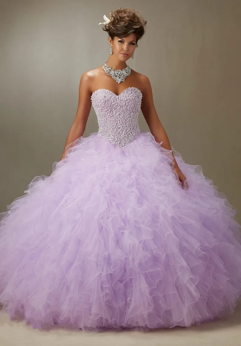 Light Purple Quinceanera Dresses 2016 