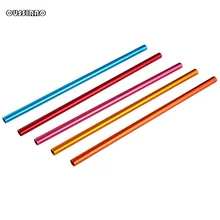 5pcs Metal font b Straws b font Colorful Aluminum Drinking font b Straws b font Food