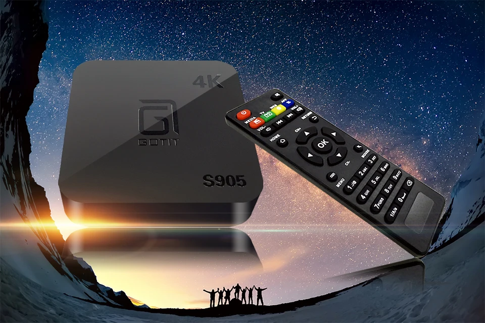 Лучший французский Gotit S905 я ТВ Android tv box с 1 год 1200+ Арабский, Францию, Бельгию, я ТВ товара Live ТВ smart set top tv box