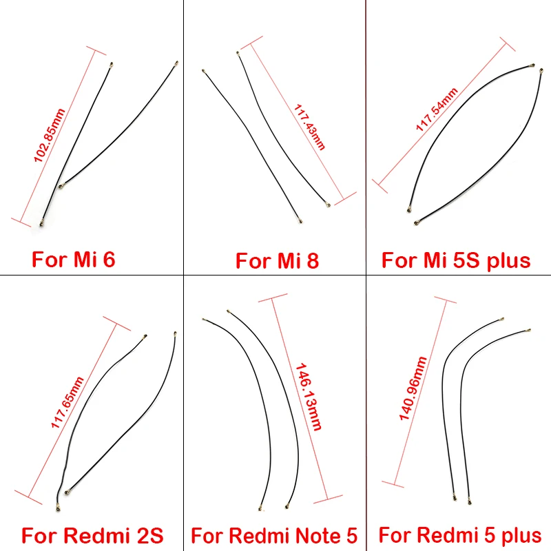 

For Xiaomi Mi3 Mi4 Mi5 Mi 4 4C 4i 4S Redmi 2 3 2A 2S 5 NOTE 6 5A Max Plus Signal Antenna Ribbon Wire Connector Flex Ribbon