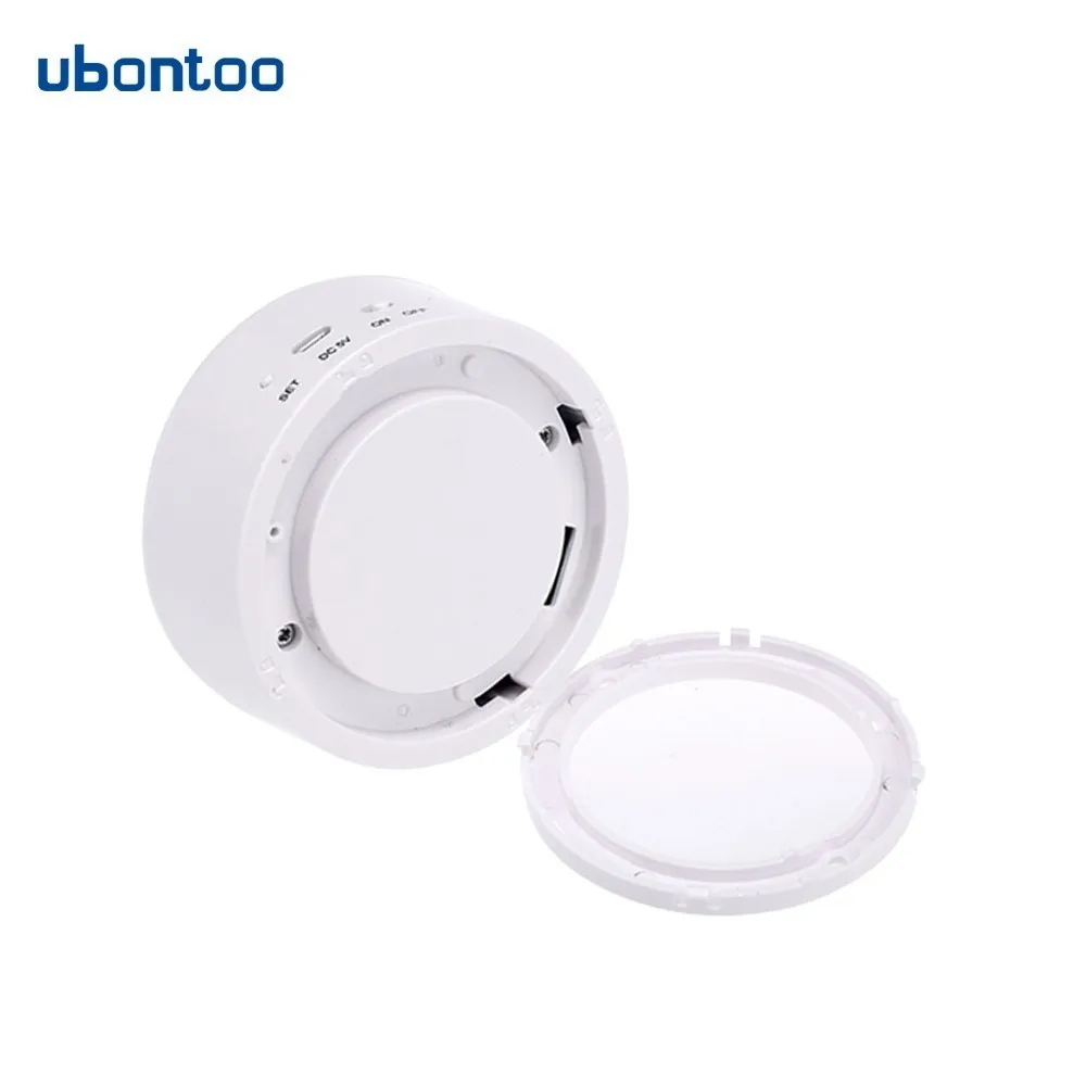 ubontoo 433MHz wireless strobe siren solar powered blue flash light 110db for pstn wifi gsm alarm system home security