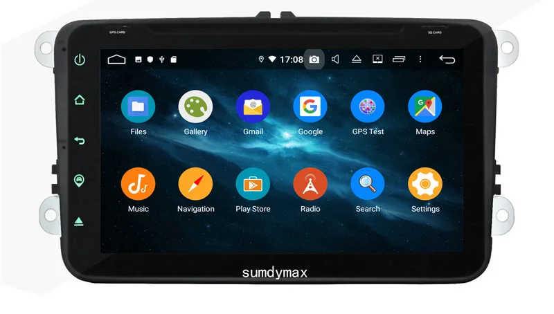 Discount 8 inch android 9.0 Car Radio For Volkswagen golf 6 touran passat B7 sharan Lavida polo with Navi GPS Card Car DVD Player 6