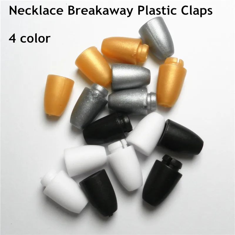 50pairs/lot DIY Necklace's Plastic Breakaway Clasps Plastic Closure