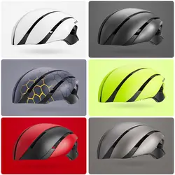 Сверхлегкий велосипедный шлем Велоспорт интегрально-литой-шлем для мужчин женщин 57-62 см со светоотражателями для велосипеда Велоспорт