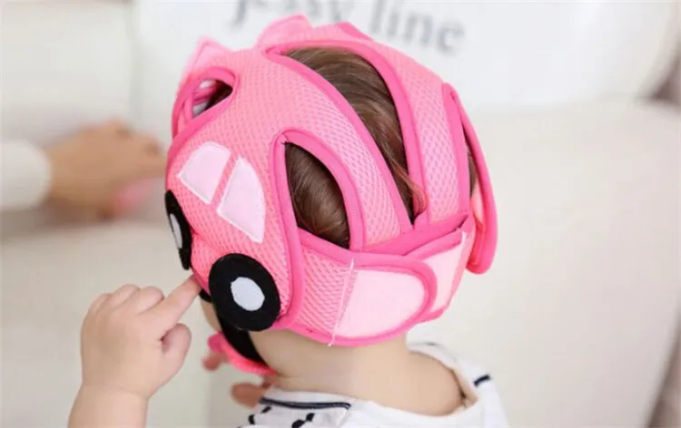 Baby Animal Protective Helmet for Kids Safety Helmet Babies Walking Running Headwear Head Protection Soft Baby Safety