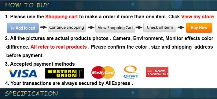 HOW TO BUY AND SPECIFICATION 2