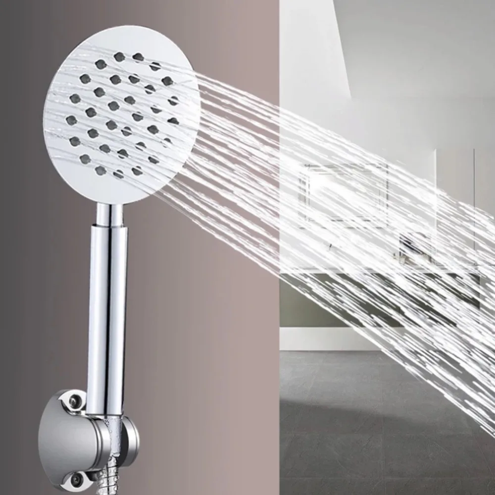 Super slim Нержавеющая сталь ручной душ экономии воды ручной душ Ванная комната высокое Давление воды booster душ