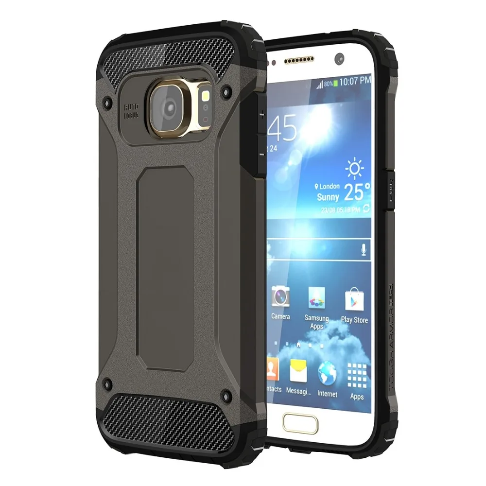 Custodia combinata Armor TPU + PC per custodia protettiva per cellulare Samsung Galaxy S7 / G930 - immagine 3