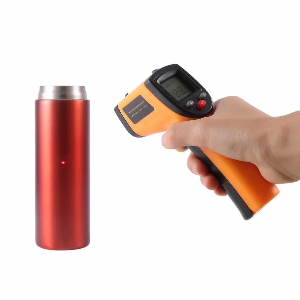 

Infrared Thermometer Non-Contact Digital LCD Gun IR Laser Point Thermal Infrared Imaging Temperature Handheld Meter Pyrometer