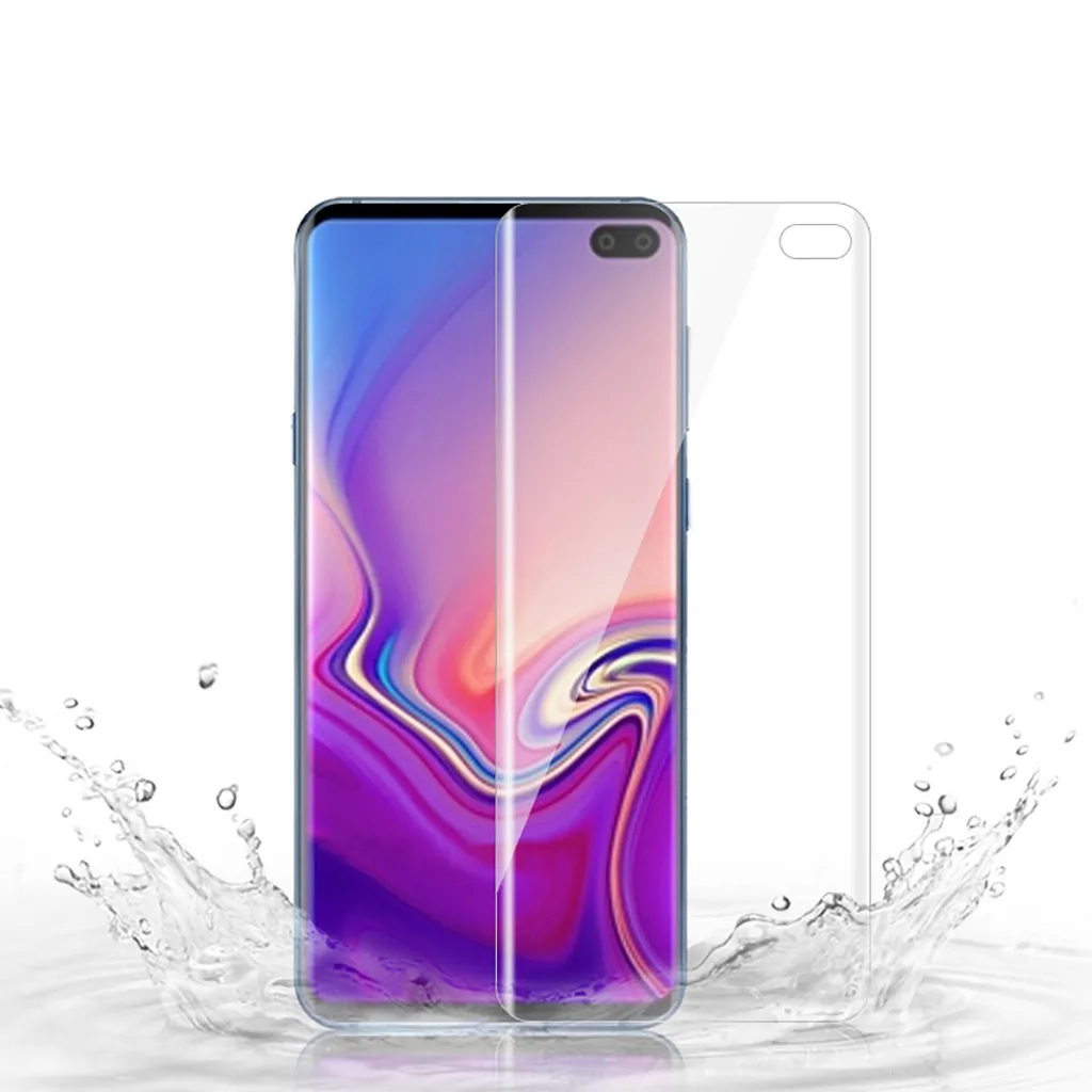 Защитная пленка для экрана для samsung S10 6,1 6,4 дюйма, Прозрачная мягкая Гидрогелевая пленка, Защитная пленка для экрана из ТПУ, ультратонкая конструкция, противообрастающая A20