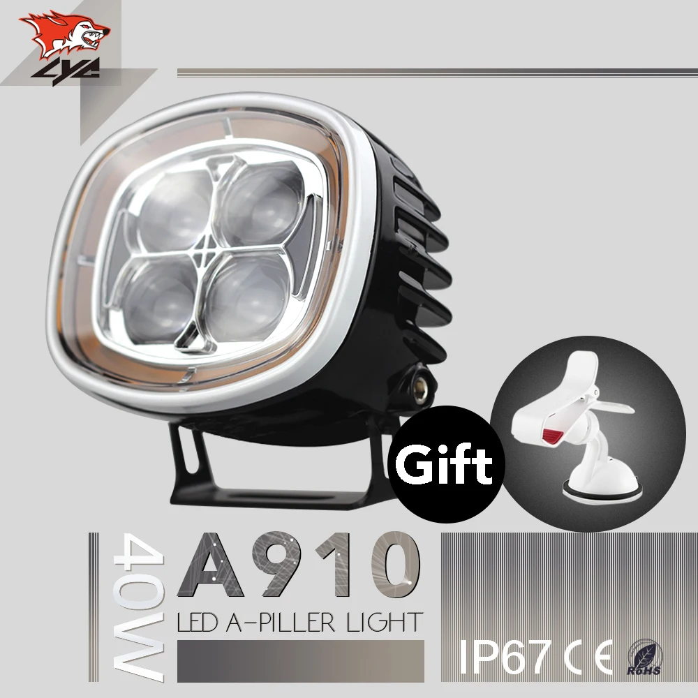 

LYC 2 PCS For Lighted Jeep Sign For Jeep Led Offroad Lights Car Styling Lighting Accessories 12V White Yellow Main Source