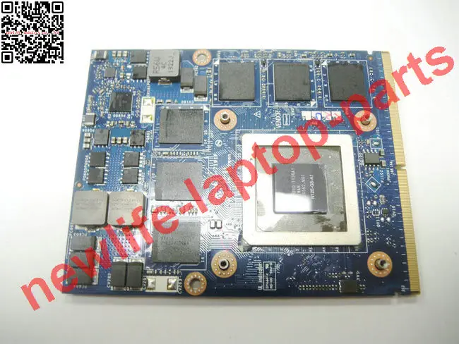 Оригинальный графический процессор GTX560M GTX 560M 1 5 ГБ для ноутбука X770 X775 видеокарта