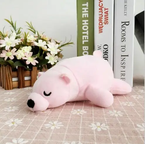 

WYZHY Down cotton polar bear plush toy Send a friend Send a child 20CM