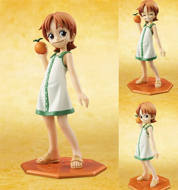 One Piece Young Nami Action Figure 1/9 scale painted figure Cute