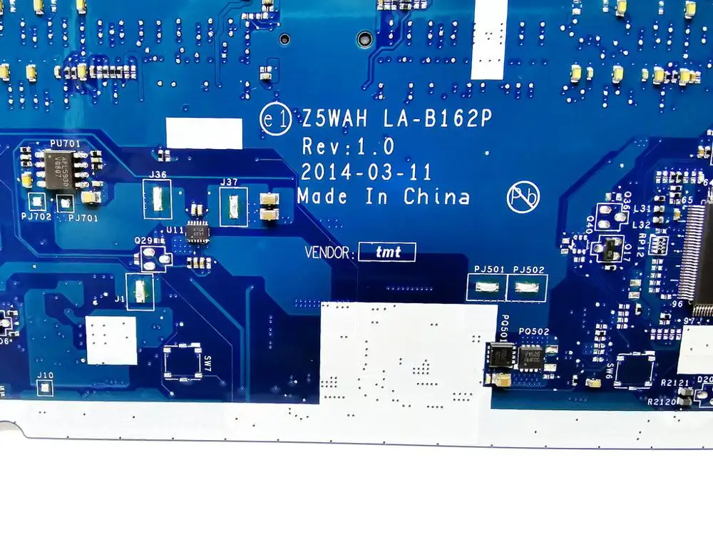 الأصلي لشركة أيسر E5-571G اللوحة المحمول E5-571G I5-4210U GF820M 2 GB Z5WAH LA-B162P اختبار جيد شحن مجاني