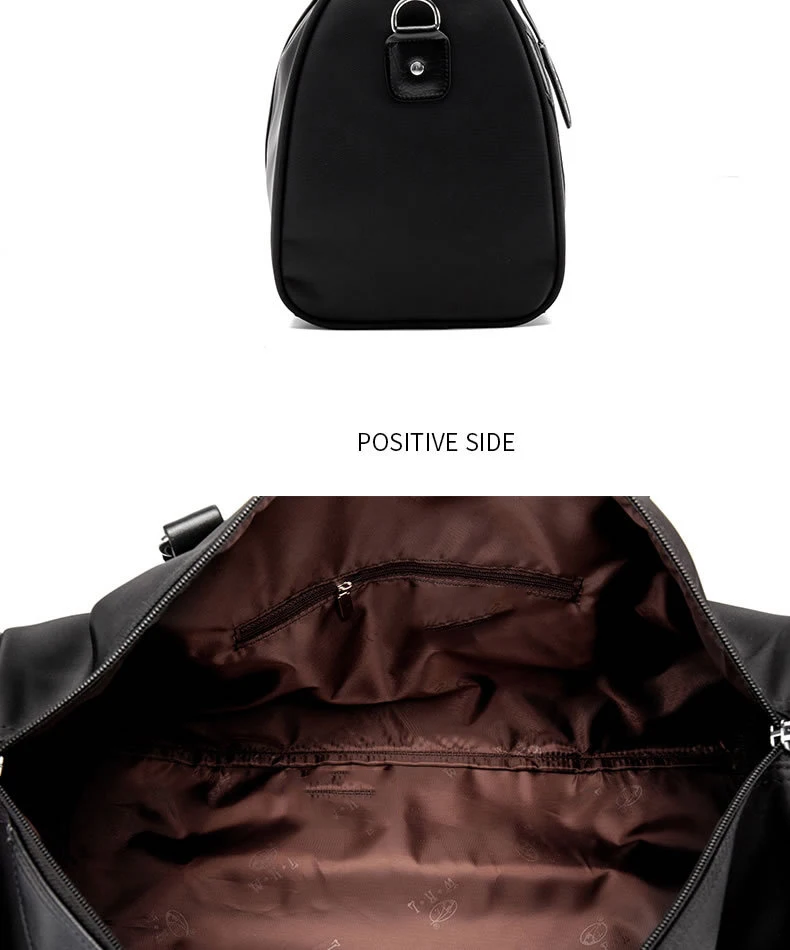 Wobag модная сумка на выходные, нейлоновая дорожная сумка, мужская сумка для путешествий, водонепроницаемая сумка для путешествий, для путешествий, большая сумка через плечо, сумка для спортзала