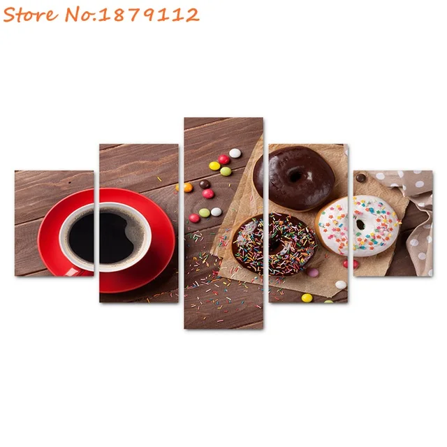 HDARTISAN-5-Pieces-Canvas-Art-Donuts-And-Coffee-Wall-Pictures-For-Living-Room-Home-Decor-Still.jpg_640x640