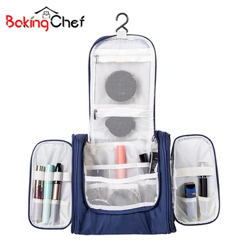 

BAKINGCHEF Women's Men's Cosmetic Toiletry Organization Beauty Makeup Towel Storage Bags Box Case Outdoor Travel Overnight Items