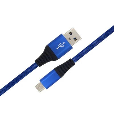 1METER Nylon Micro USB Cable Output 2.4A Fast Charge Wire F127 1METER Nylon Micro USB Cable Output 2.4A Fast Charge Wire F127