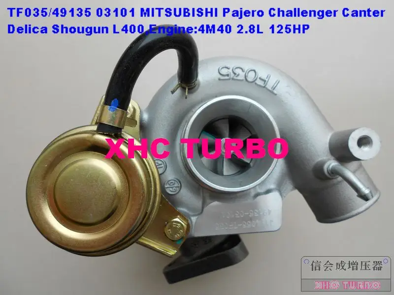 TF035/49135-03101 Turbo турбонагнетатель для mitsubishi Canter, Challenger, Delica, L400, Pajero, Shogun, 4M40, 2.8L(воды