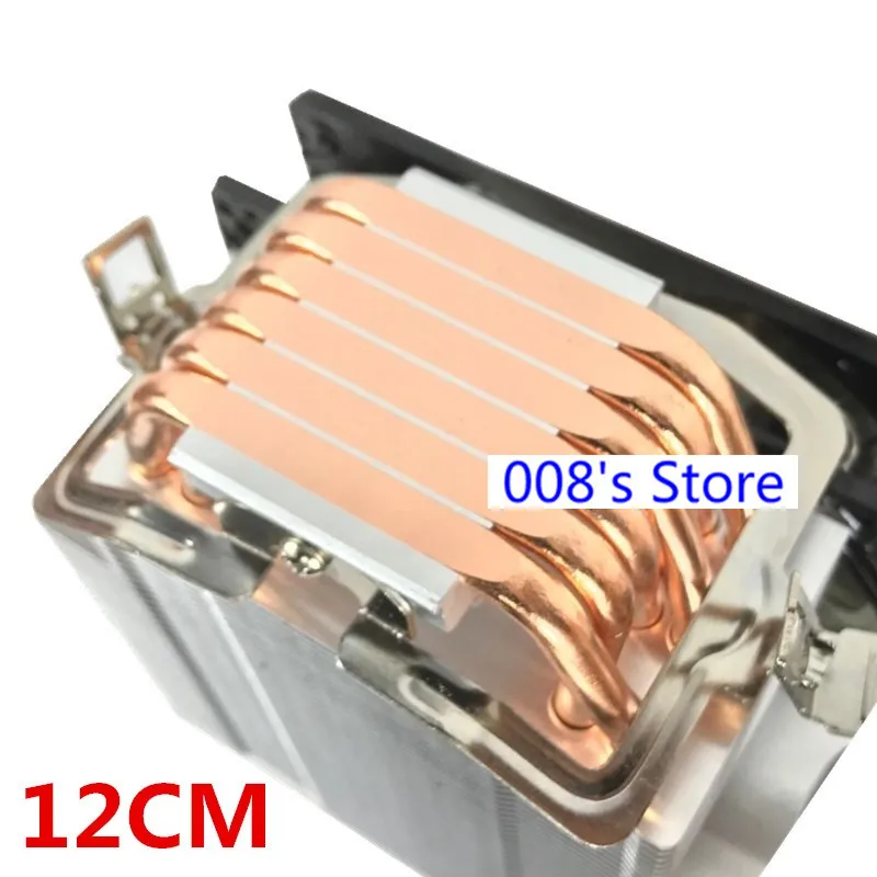  Neue Kühler CPU Kühler Lüfter Für Intel 775 1151 1155 1156 1366 für AM4 AM3 + FM1 6 Heatpipes 12 cm