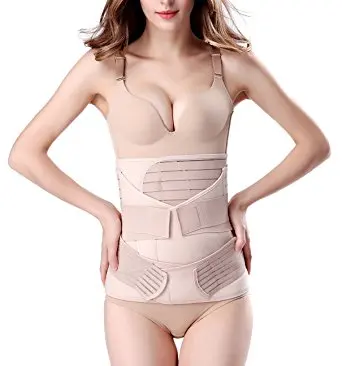 

3 In 1 Postpartum Support Recovery Belly Wrap Waist/pelvis Belt Body Shaper Postnatal Shapewear Free Shipping