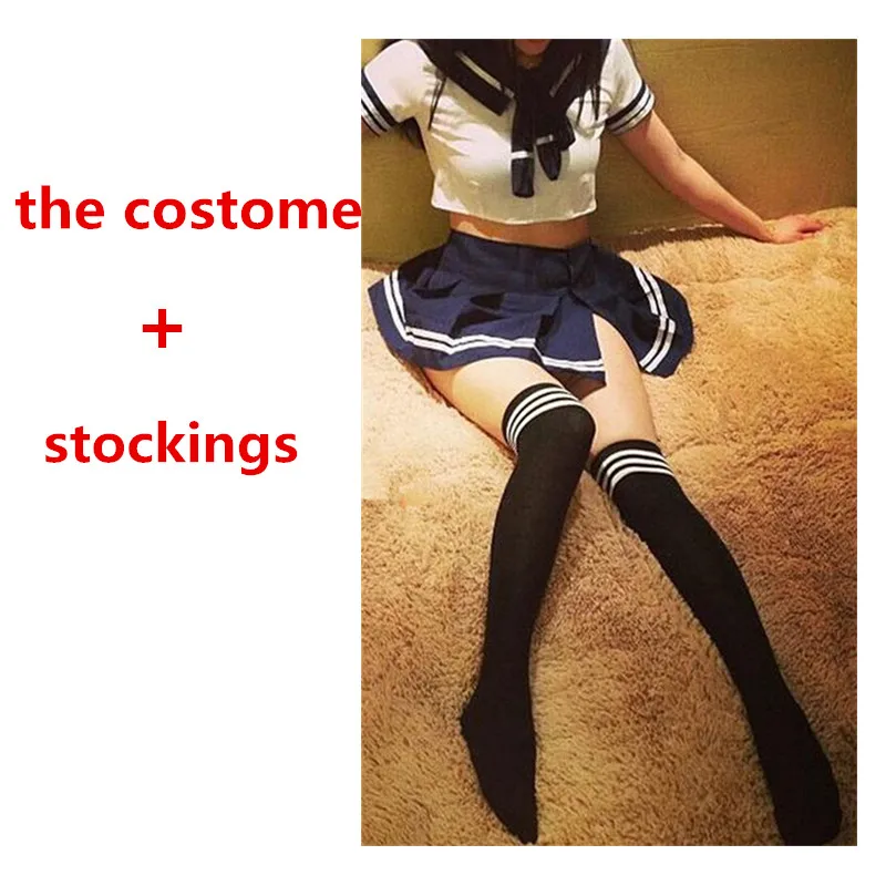 Сексуальная школьная форма s cosplay academy стиль Студенческие костюмы сексуальное женское белье DS белье платье с юбкой сексуальная школьная форма - Цвет: With stockings