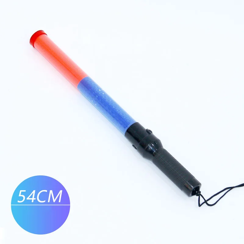 54cm Length Traffic Light Emergency Evacuation LED Warning Stick Road Signal Light Glow Stick Flash bar (Battery Not Includ) (4)
