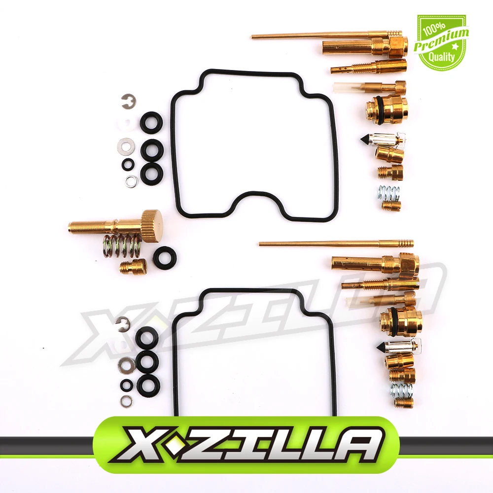 Xzilla Powersports Замена Карбюратор Ремонтный комплект Carb ремонт Raptor 660 660R YFM660R 2001 2002 2003