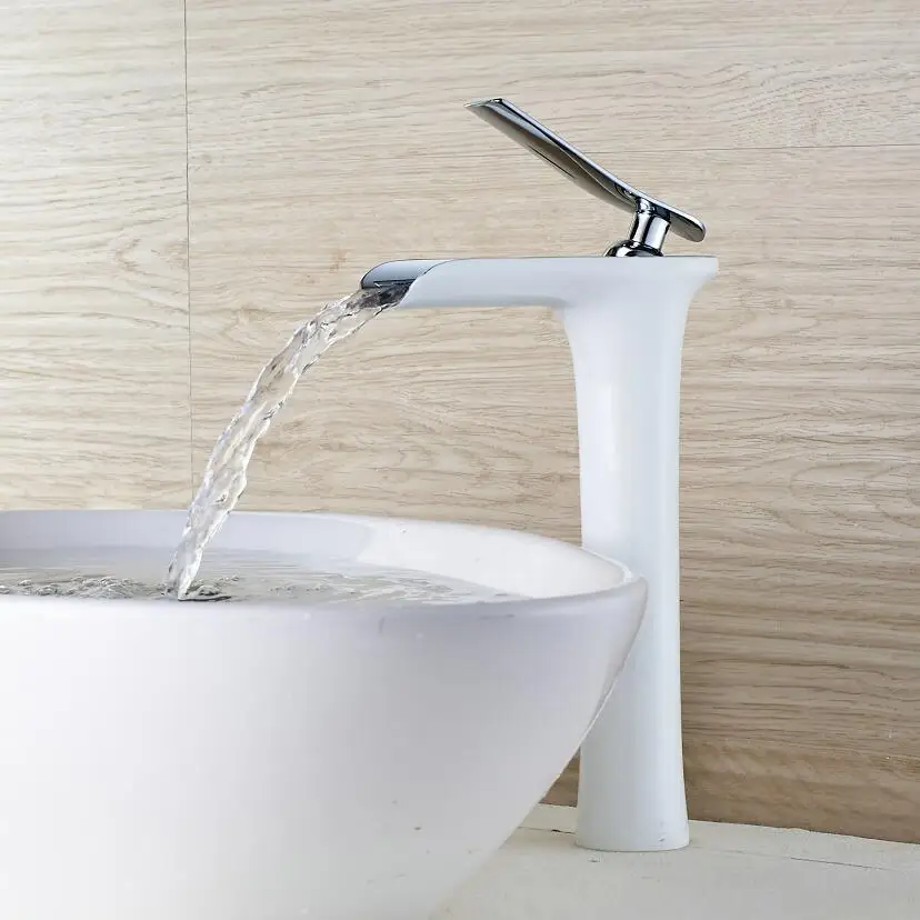 LanGuShi SLT0216 Faucet Tap 7 Colors Tall Basin Faucets Bathroom Faucet Hot and Cold Water Mixer Tap Chrome Brass Toilet Sink Water Heightening Crane LanGuShi SLT0216 Faucet Tap 7 Colors Tall Basin Faucets Bathroom Faucet Hot and Cold Water Mixer Tap Chrome Brass Toilet Sink Water Heightening Crane