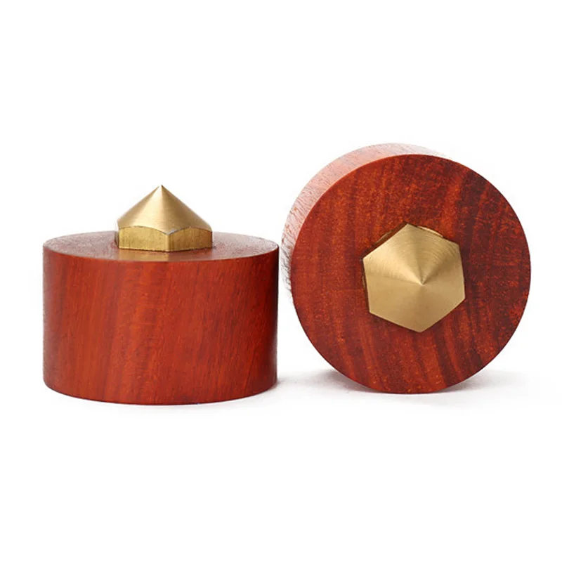 Large adjustable redwood sandalwood large speaker amplifier foot shock feet 43mm self-adhesive type4