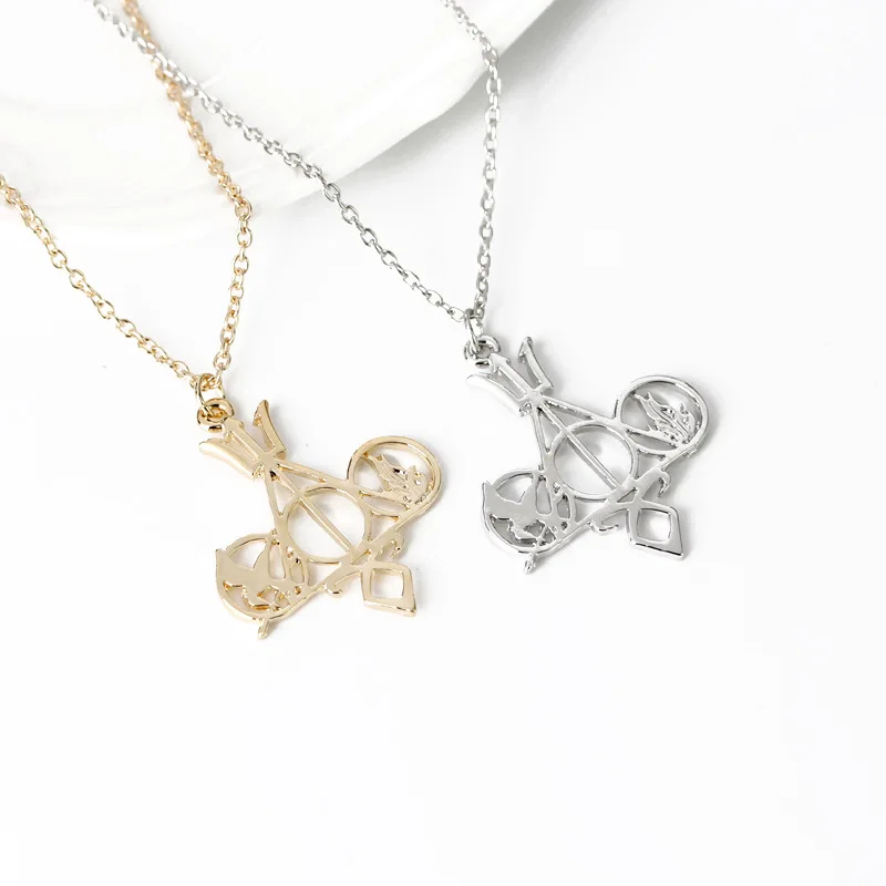 

Hunger Games The Mortal Instruments City of Bones Divergent Percy Jackson movie necklace wholesale