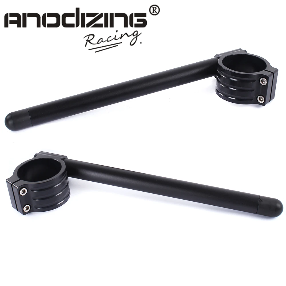 

50mm regular Clip-Ons handlebars Lift handle bar Fork Tube Hand Bar FOR APRILIA RS250 NILLE MONSTER ZX6R/RR ZX10R ZX14 GSXR750